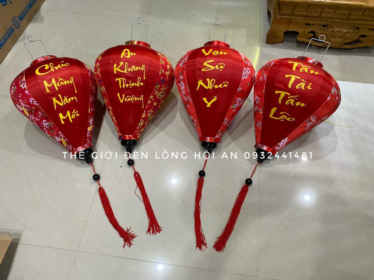 Đèn lồng Hoa in chủ đề Tết - Ảnh 2