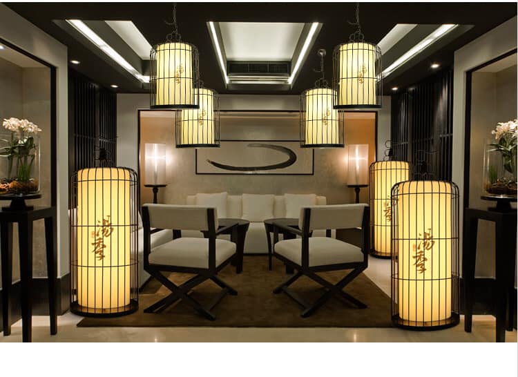 ĐÈN LỒNG VẢI THẢ TRẦN CAO CẤP CC08 - Ảnh 2