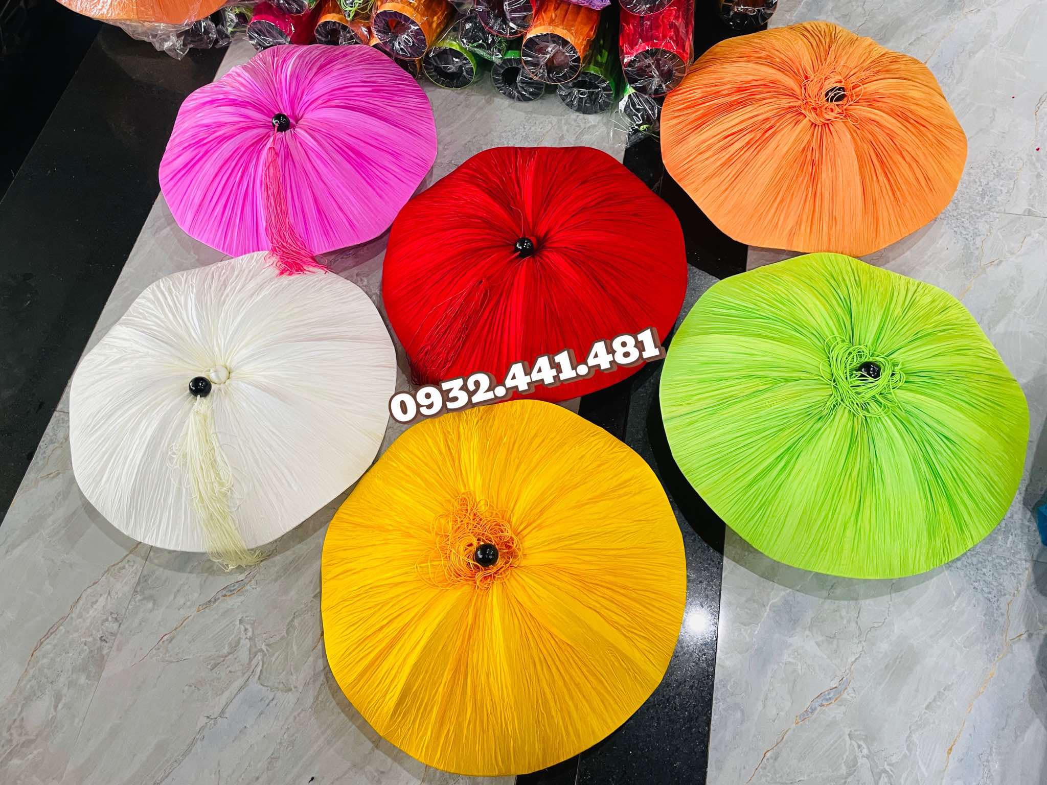 Đèn lồng lá sen lụa cao cấp - Ảnh 2