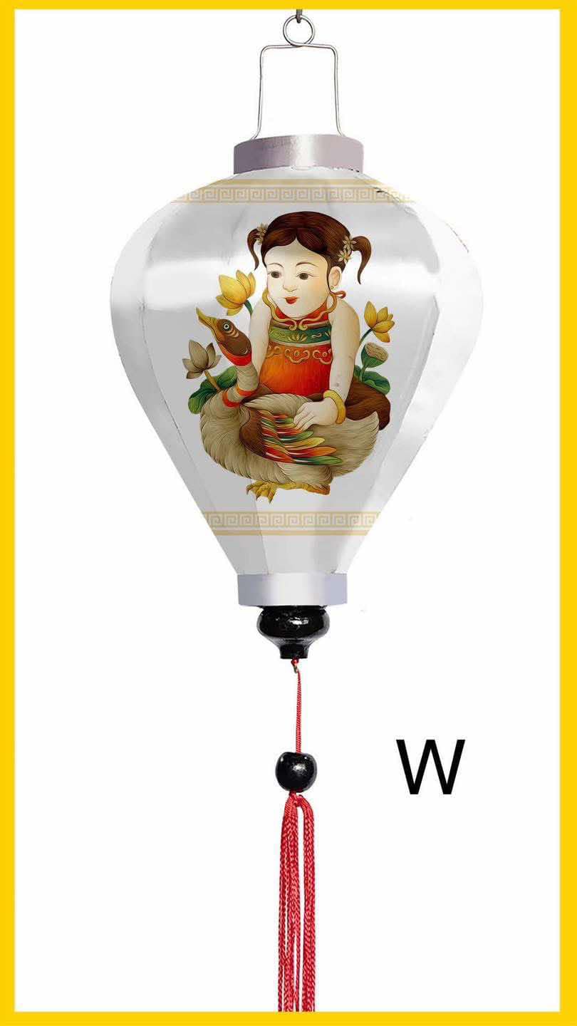 Đèn lồng tranh đông hồ