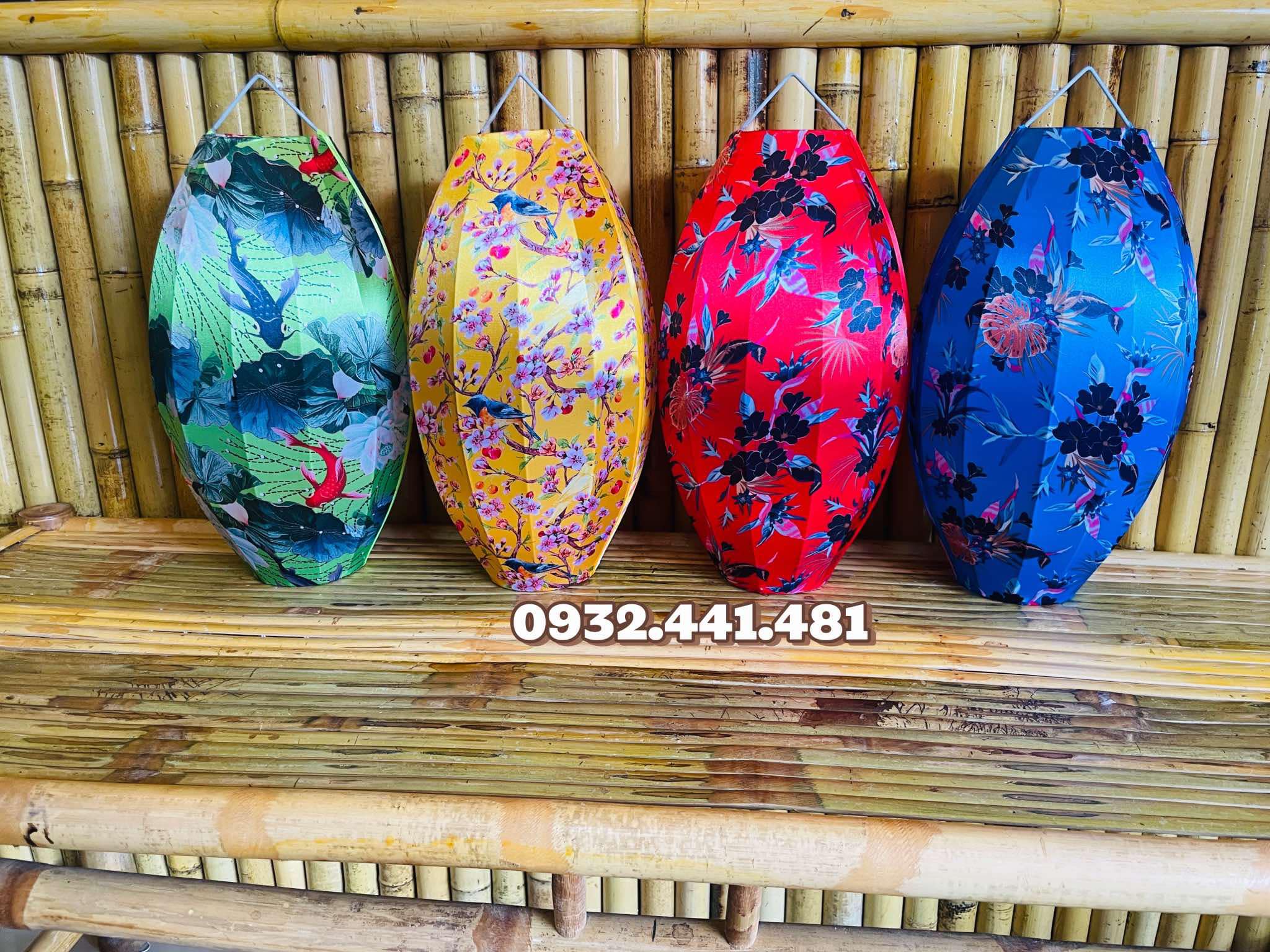 Đèn lồng quả na hoa văn - Ảnh 2